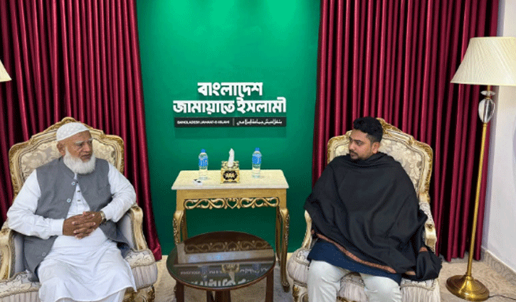 জামায়াত আমিরের সঙ্গে নাহিদ ইসলামের বিশেষ সাক্ষাৎ