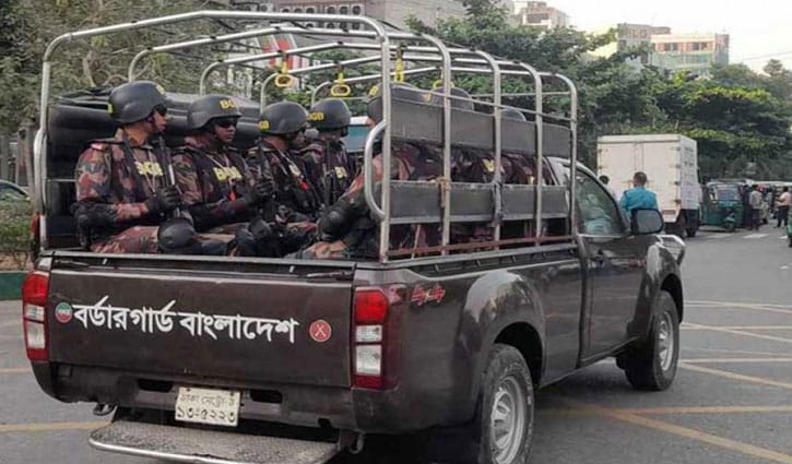 ঢাকাসহ ৩ জেলায় বিজিবি মোতায়েন