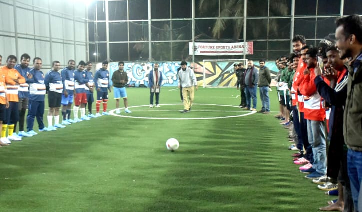 চট্টগ্রামে সাগর-রুনি স্মৃতি ফুটবল টুর্নামেন্ট শুরু