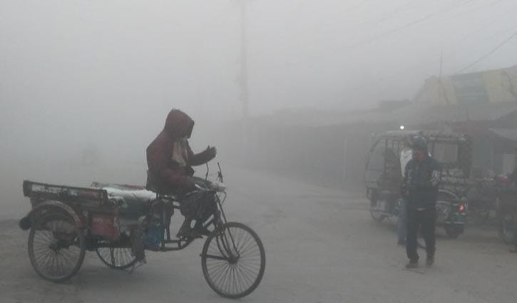 দিনাজপুরে কনকনে শীত