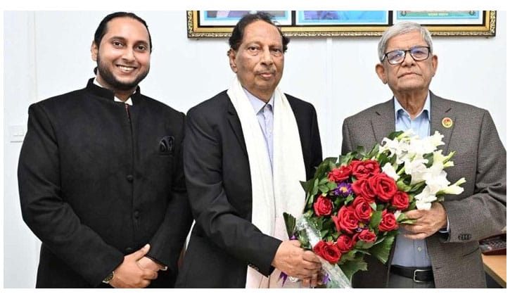 বিএনপিতে যোগ দিলেন অধ্যাপক আবু সাইয়িদ