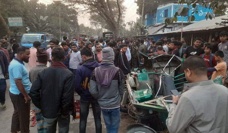 রাজশাহীতে বাসের ধাক্কায় বিশ্ববিদ্যালয় শিক্ষার্থীসহ নিহত ৩