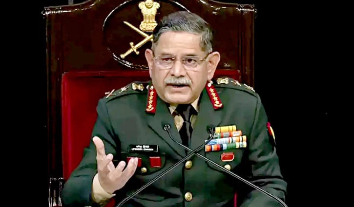 বাংলাদেশের সঙ্গে ভারতের সামরিক যোগাযোগ অক্ষুণ্ন রয়েছে: ভারতীয় সেনাপ্রধান