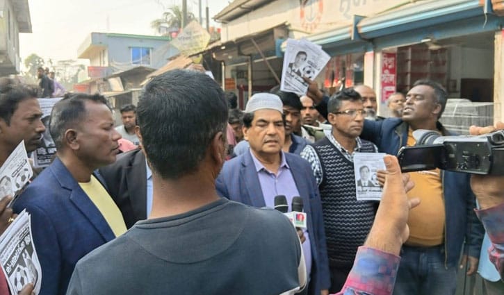 স্বতন্ত্র প্রার্থীর নির্বাচনি প্রচারে বাধা ও মারধরের অভিযোগ