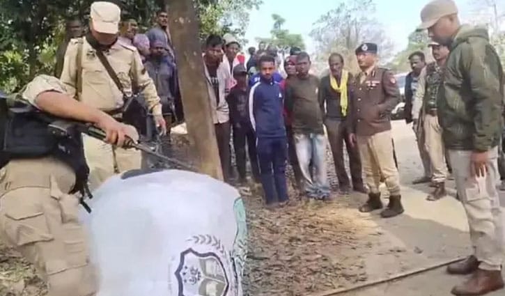 সিলেটে ওড়ানো বেলুন গিয়ে পড়ল ভারতে, আতঙ্ক