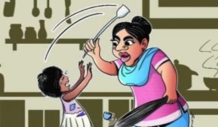 মামলার বর্ণনা: বিমানের এমডির বাসায় গৃহকর্মী শিশুকে খুন্তির ছ্যাঁকা