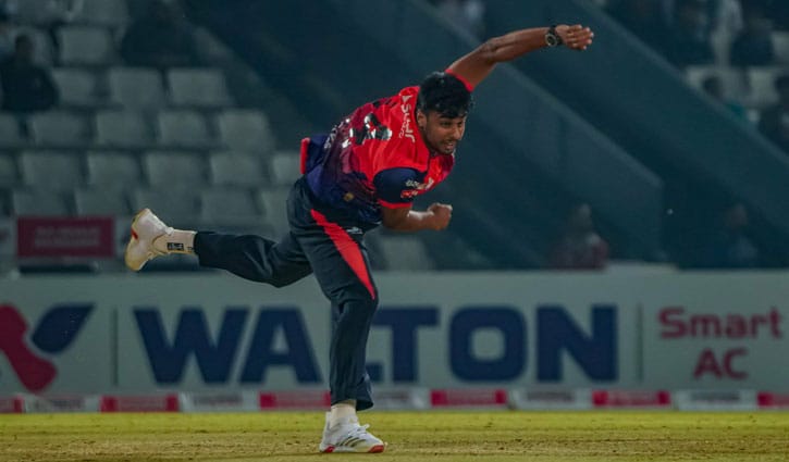 রিপনের হ্যাট্রিকের পর তানজিদের ঝড়ে রাজশাহীর জয়