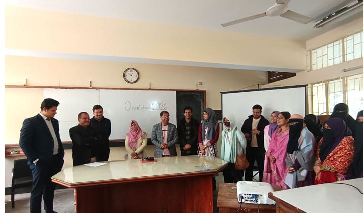 হাবিপ্রবিতে প্লান্ট প্যাথলজি বিভাগে ওরিয়েন্টেশন