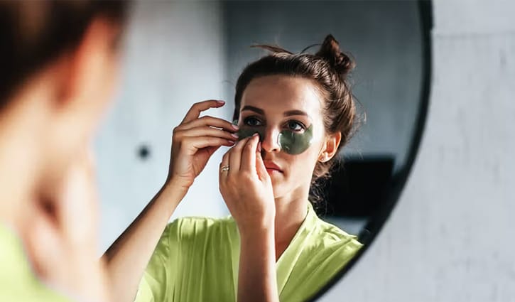 চোখের নিচের কালো দাগ দূর করার সহজ উপায়