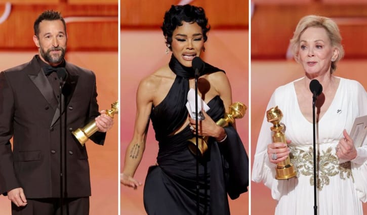 গোল্ডেন গ্লোবে বাজিমাত করলেন যারা