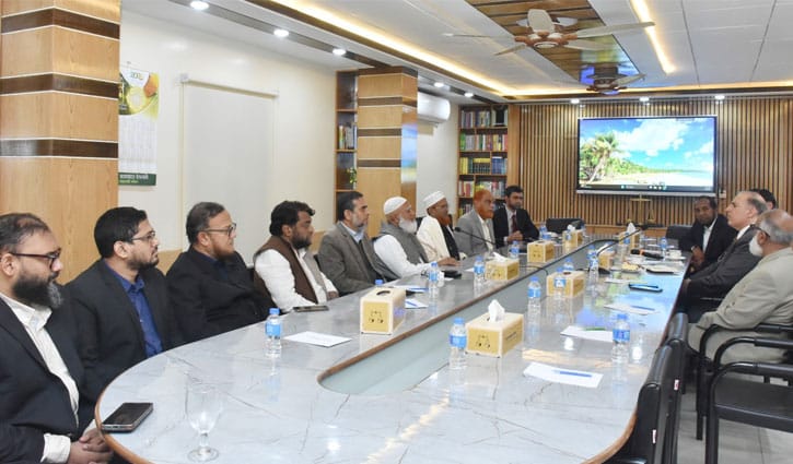 জামায়াত আমিরের স‌ঙ্গে যুক্তরাষ্ট্রের সাবেক স্টেট সেক্রেটারির সাক্ষাৎ