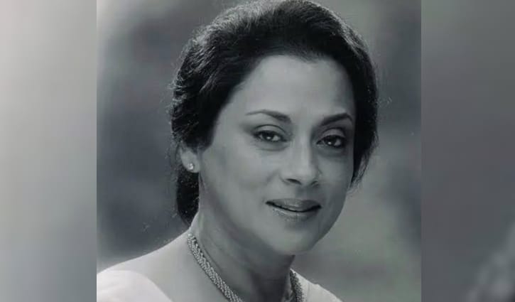 চিত্রনায়িকা জয়শ্রী কবির মারা গেছেন