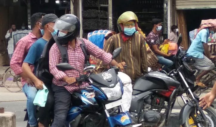 সংসদ নির্বাচন: মোটরসাইকেল তিন দিন, অন্যান্য যান ২৪ ঘণ্টা বন্ধ