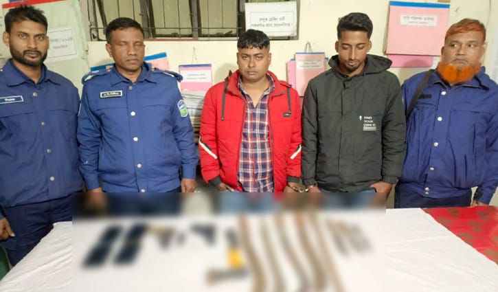 ময়মনসিংহে আগ্নেয়াস্ত্রসহ ছাত্রদলের দুই কর্মী গ্রেপ্তার