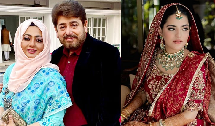 কন্যার বিয়ে দিলেন নাঈম–শাবনাজ