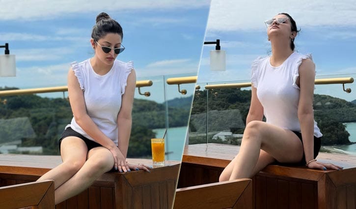 লাংকাউই দ্বীপে পরীমণির অবকাশ