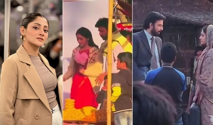 নিশো-পূজার ২৪ সেকেন্ডের ভিডিও ভাইরাল