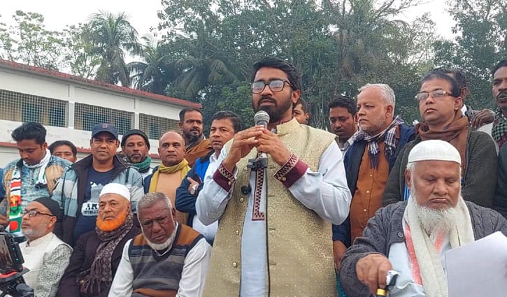 ‘ঝিনাইদহ-৪ আসনে বিএনপি হেরে গেলে তারেক রহমানের সিদ্ধান্ত হেরে যাবে’