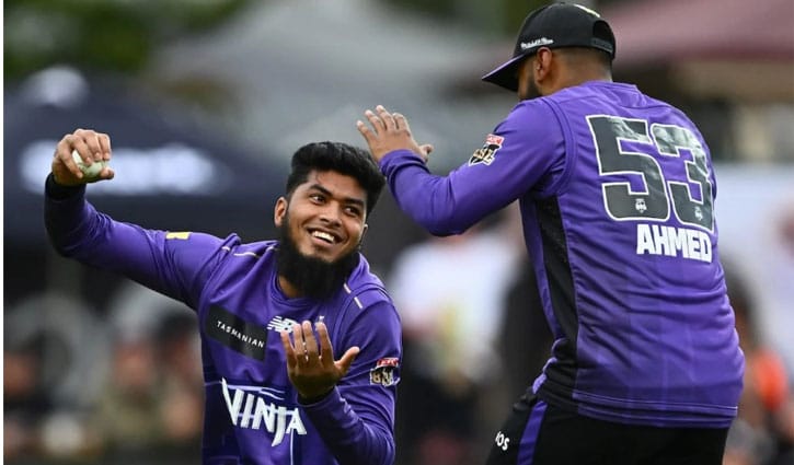 তিন উইকেট নিয়ে রিশাদের ফেরা, জিতল তার দল হ‌্যারিকেন্স