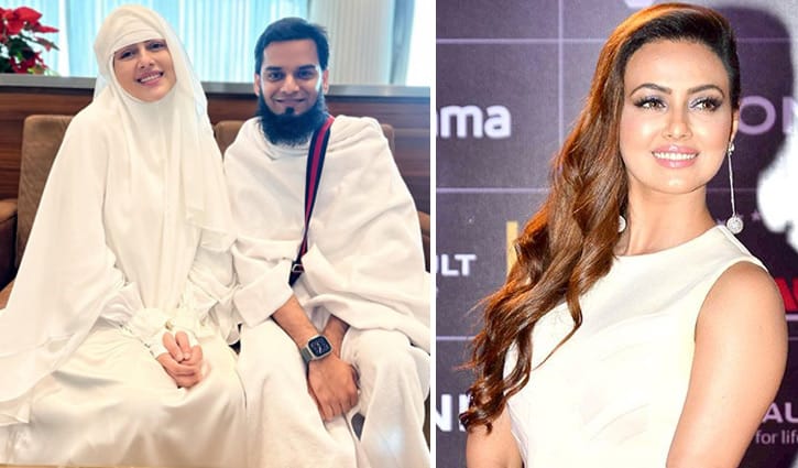 অভিনয় ছেড়ে মুফতিকে বিয়ে: ‘ব্রেনওয়াশ’ নিয়ে নীরবতা ভাঙলেন সানা