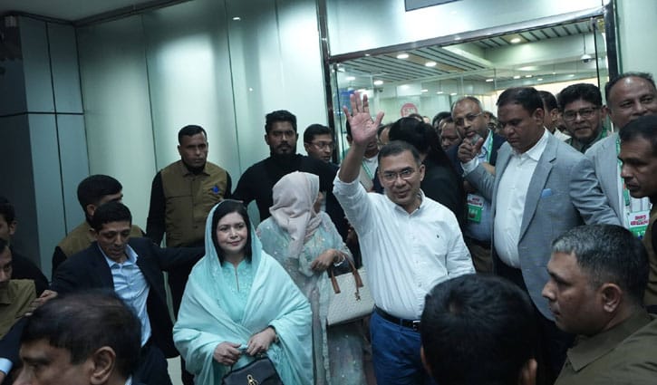 সিলেটে পৌঁছেছেন তারেক রহমান