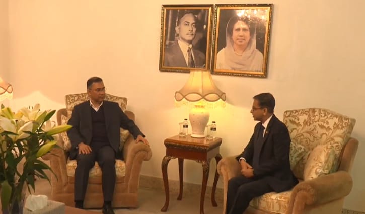 তারেক রহমানের সঙ্গে ভারতীয় হাইকমিশনারের বৈঠক
