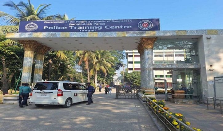 টাঙ্গাইলে প্রশিক্ষণে গুলিবিদ্ধ পুলিশ সদস্য