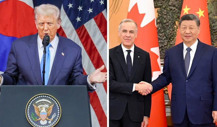 কানাডাকে ‘গিলে খাবে’ চীন: ট্রাম্প