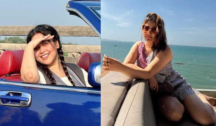 পাতায়া বিচে উত্তাপ ছড়াচ্ছেন ভাবনা