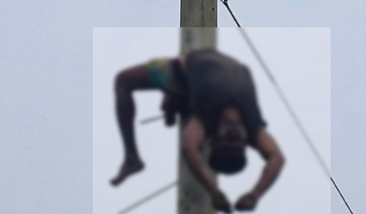 রাতে ‌‘তার চুরির’ চেষ্টা, খুঁটিতে ঝুলেছিল মরদেহ