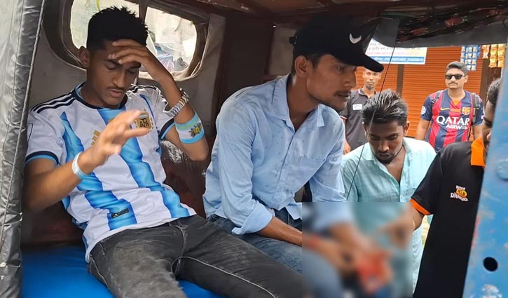 আর্জেন্টিনা সমর্থকদের শোভাযাত্রায় মোটরসাইকেল দুর্ঘটনা, আহত ৪