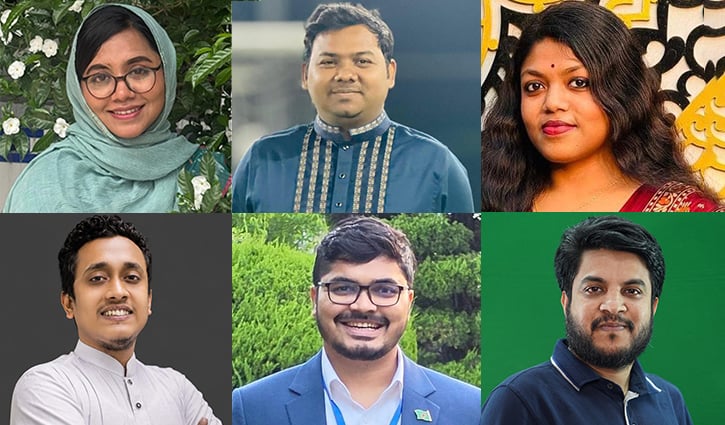 এনসিপির সর্বোচ্চ নীতি নির্ধারণী কমিটিতে ৬ নেতা