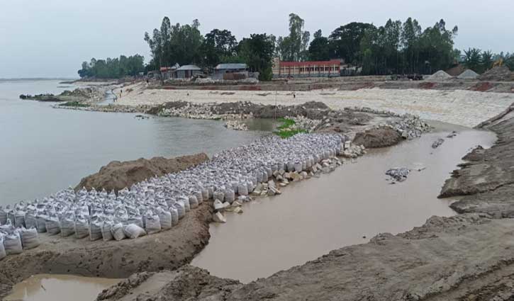 সাঘাটায় যমুনা তীররক্ষা প্রকল্পে ব্যাপক অনিয়ম