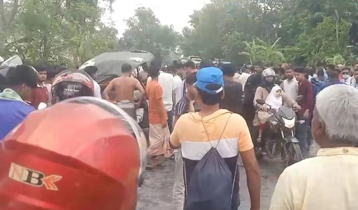 রাজশাহীতে সিএনজি অটোরিকশায় ট্রাকের ধাক্কা, নিহত ২