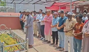 বাগেরহাটে ময়নাতদন্ত ছাড়াই কুমিরের আক্রমণে নিহত ফাতেমার দাফন