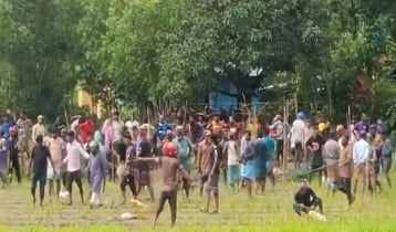 বাহুবলে দুই গ্রামবাসীর সংঘর্ষে নিহত ১