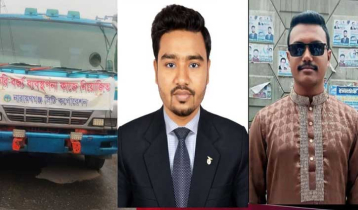 নারায়ণগঞ্জে বর্জ্যের ট্রাকের চাকায় পিষ্ট হয়ে ২ নেতার মৃত্যু