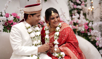 ঢাবির শিক্ষককে বিয়ে করলেন দীপ্তি চৌধুরী