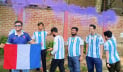 গোলাপজল ছিটিয়ে ও রঙ উড়িয়ে ব্রাজিল ছাড়লেন চিকিৎসক সমর্থক