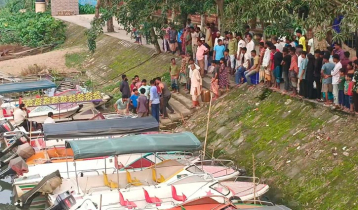 টাঙ্গুয়ার হাওরে হাউসবোটের ইঞ্জিনের ওপর পড়ে শিশুর মৃত্যু