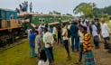 ময়মনসিংহে এবার ট্রেনের ইঞ্জিনে আগুন 