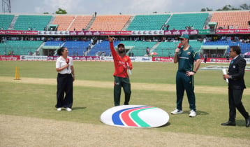 লিটন নেই, তাওহীদের নেতৃত্বে ব্যাটিংয়ে বাংলাদেশ 