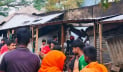 আলফাডাঙ্গার বাজারে আগুন: সিলিন্ডার বিস্ফোরণে নিহত ১