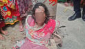 চুল কেটে জুতার মালা পরিয়ে বেঁধে নারীকে নির্যাতন 