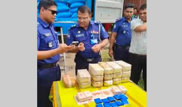 লবণবোঝাই কাভার্ড ভ্যানে মিললো পৌনে ৫ কোটি টাকার ইয়াবা