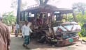 কালকিনিতে ২ বাসের সংঘর্ষে আহত ২০