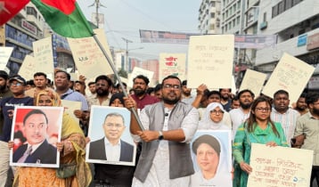 বাজেটকে স্বাগত জানিয়ে ছাত্রদলের আনন্দমিছিল