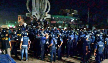 ৪ ঘণ্টা চলা সংঘর্ষে বন্ধ ছিল ঢাকা-সিলেট মহাসড়কে যান চলাচল