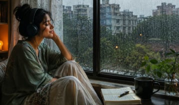বৃষ্টি নামলেই গান শুনতে ইচ্ছে করে কেন?