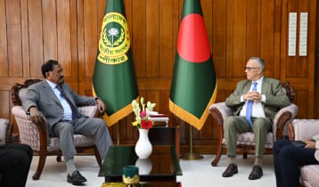 স্পিকারের সঙ্গে আইআরআই বাংলাদেশের আবাসিক প্রোগ্রাম ডিরেক্টরের সাক্ষাৎ